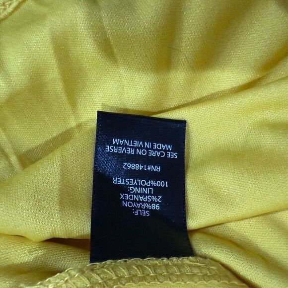 Torrid Maxi Rayon‎ Slub Surplice Wrap Dress Sulphur Plus Size 2X Boho Relax - Picture 9 of 13